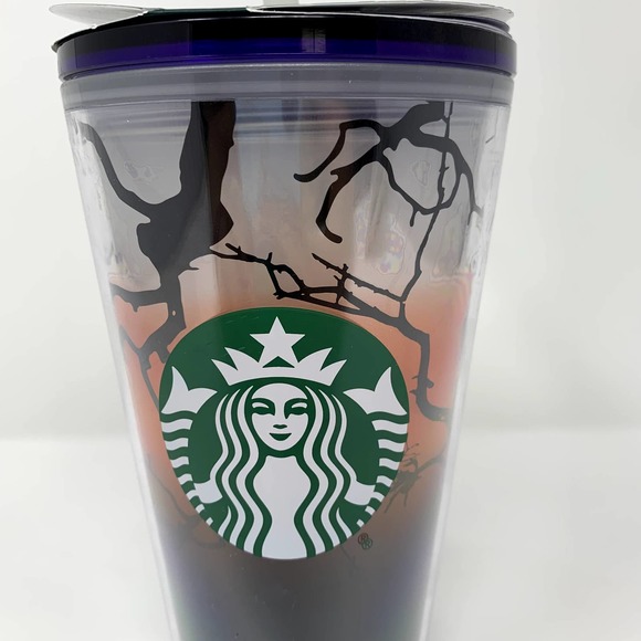 Starbucks Halloween 2022 Glow in the Dark Spooky 16oz Tumbler NWT‎ - Picture 5 of 6